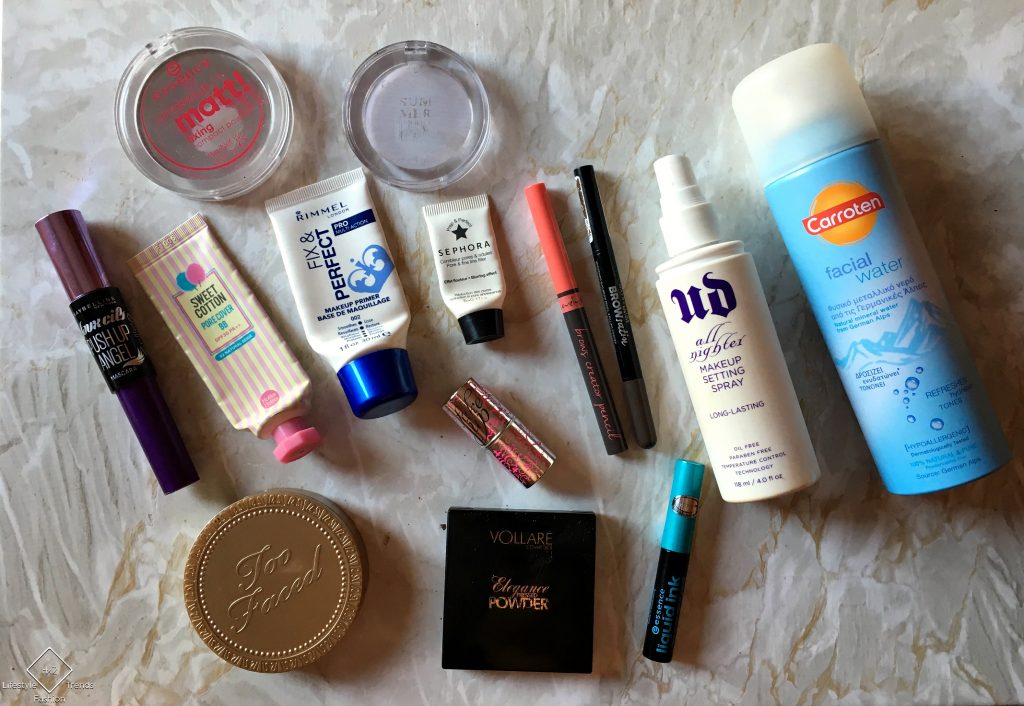 | Empties Αυγούστου 2017: Προϊόντα μακιγιάζ | #Hx2com